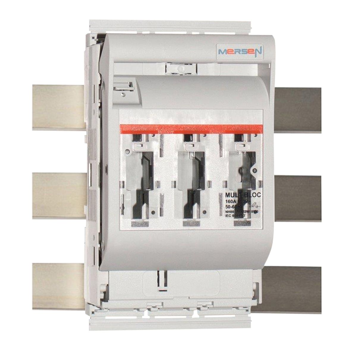 Z1022993 - MULTIBLOC 00.RST9 size 00 / 160A, 3-pole bus bar 60mm,M8 / terminal clamp straps